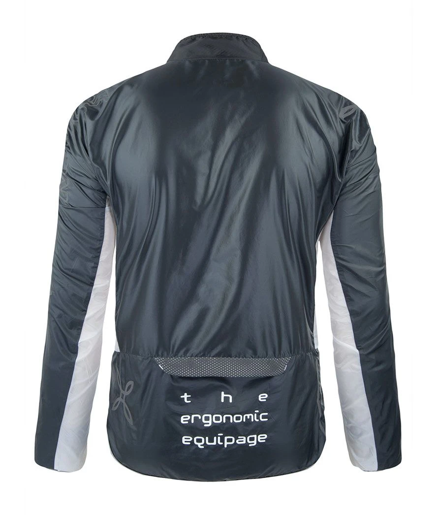 MONTURA Mantellina Antivento Opale Antracite/bianco 4 MONTURA Mantellina Antivento Opale Antracite/bianco - immagine 2