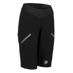 Pantaloni Corti Assos Trail Donna Nero -Ricambi Bici Pro pantaloni corti assos trail donna nero 3