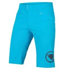 Pantaloni Corti Endura SingleTrack Lite Sfit Blu