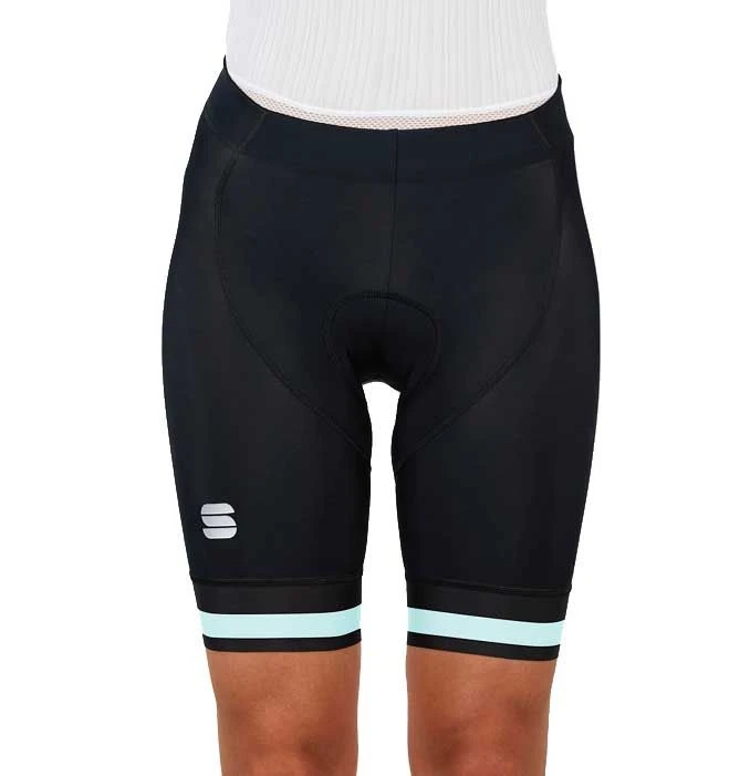Sportful Pantaloni Corti Bf Classic Donna Nero/azzurro 3 Sportful Pantaloni Corti Bf Classic Donna Nero/azzurro