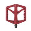 Crankbrothers Pedali Stamp 1 Rosso -Ricambi Bici Pro pedali flat crankbrothers stamp 1 rosso