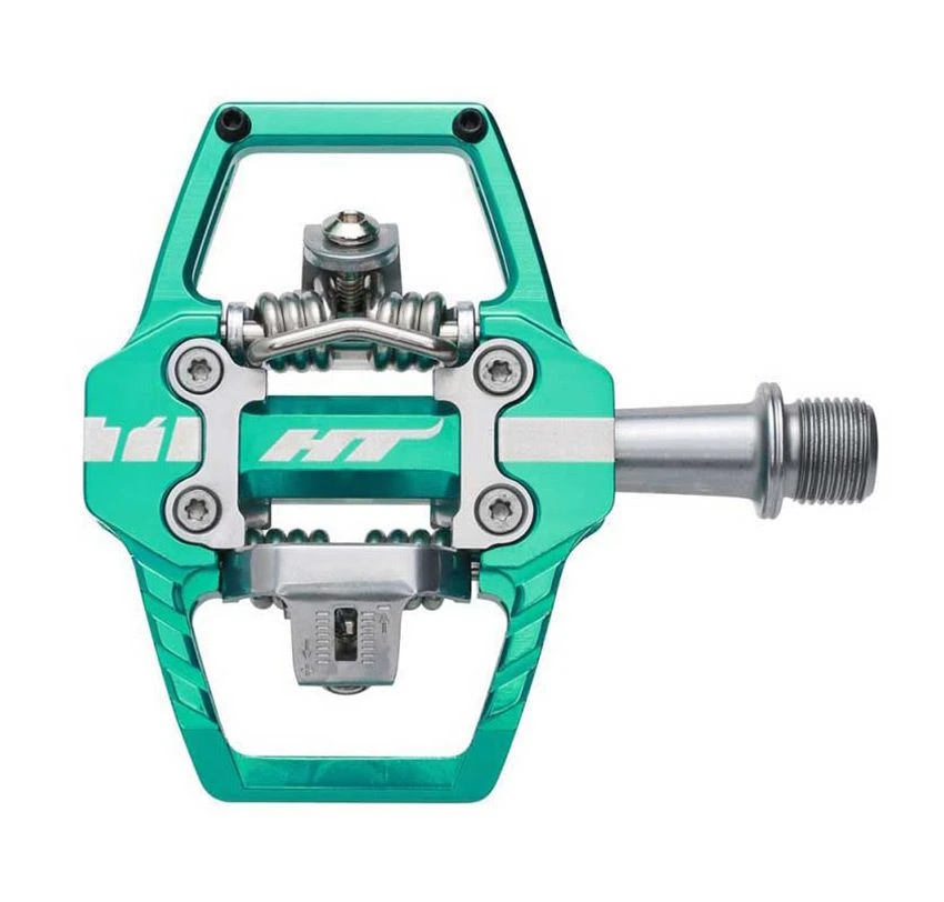 HT Components Pedali T1 Cyan Green 3 HT Components Pedali T1 Cyan Green