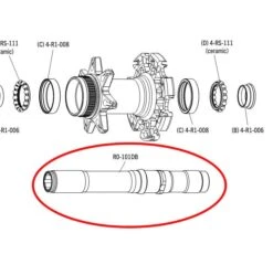 Fulcrum Perno Mozzo Posteriore Db
