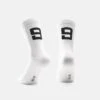 Calzini Assos Poker N.9 Bianco -Ricambi Bici Pro poker 9