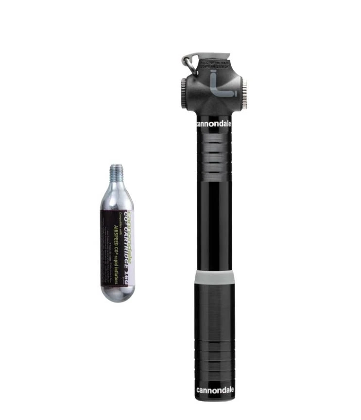 Mini Pompa Cannondale Co2 Road 100psi Nero 3 Mini Pompa Cannondale Co2 Road 100psi Nero