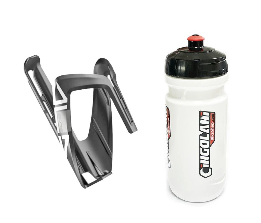 Borraccia Cingolani Bianca + Portaborraccia Elite Ala 3 Borraccia Cingolani Bianca + Portaborraccia Elite Ala