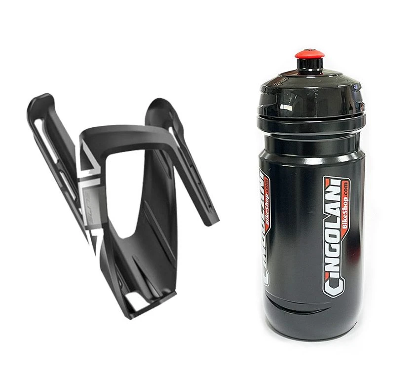 Borraccia Cingolani Nera + Portaborraccia Elite Ala 3 Borraccia Cingolani Nera + Portaborraccia Elite Ala