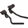 Appendici Manubrio Vision Team Clip-on J-bend Nero -Ricambi Bici Pro prolunghe fsa