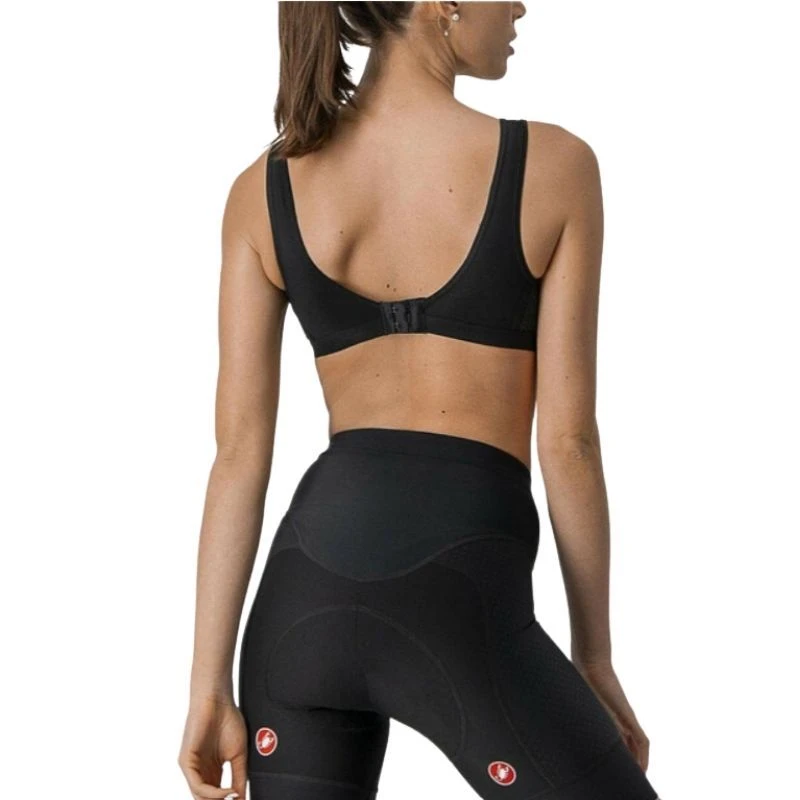 Reggiseno Sportivo Castelli Rosso Corsa Nero 4 Reggiseno Sportivo Castelli Rosso Corsa Nero - immagine 2