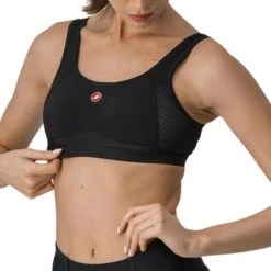 Reggiseno Sportivo Castelli Rosso Corsa Nero 9 Reggiseno Sportivo Castelli Rosso Corsa Nero -Ricambi Bici Pro reggiseno sportivo castelli rosso corsa nero 4