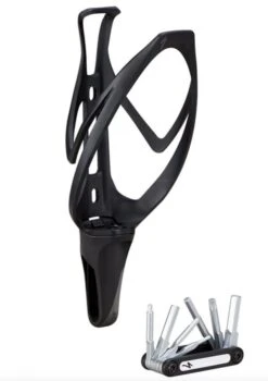 Specialized Portaborraccia Rib Cage II Con Aero Swat Nero Opaco