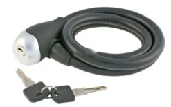 RMS Lucchetto A Spirale 12x1200mm Silicone Nero