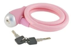 RMS Lucchetto A Spirale 12x1200mm Silicone Rosa