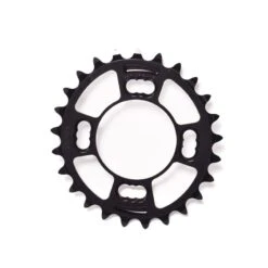 Rotor Corona Ovale Mtb 25 Denti Bcd64*4 Interna Nero