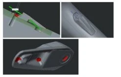 Specialized S186500004 Guida Cavo Tubo Obliquo Tarmac Per Cambio Meccanico