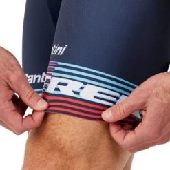 Salopette Santini Trek Factory Racing Team Replica Blu Scuro -Ricambi Bici Pro salopette santini trek factory racing team replica blu scuro 4