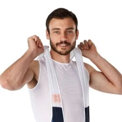 Salopette Santini Trek-Segafredo Team Replica Blu/corallo -Ricambi Bici Pro salopette santini trek segafredo team replica blu corallo 3