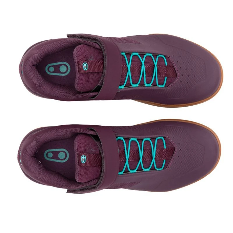 Scarpe Crankbrothers Stamp Speedlace Flat Viola/teal 6 Scarpe Crankbrothers Stamp Speedlace Flat Viola/teal - immagine 4
