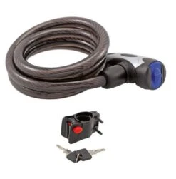 Lucchetto A Cavo 15x800 Nero