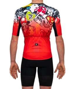 Pissei Maglia Vortice Rosso/cartoon