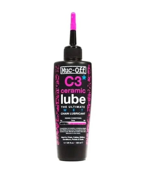 Muc-Off Lubrificante Catena C3 Wet Ceramic 120ml 3 Muc-Off Lubrificante Catena C3 Wet Ceramic 120ml