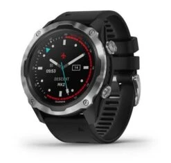 Garmin Descent Mk2 Grigio Cinturino Nero