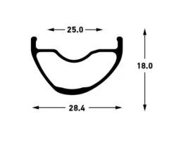 Cerchio Notubes Crest Mk429'' 32 Fori Nero -Ricambi Bici Pro schermata 2022 04 16 alle 12.16.17