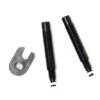 Schwalbe Kit Prolunga Valvola 30mm Presta Nero 2pz -Ricambi Bici Pro schwalbe prolunghe valvola 3461