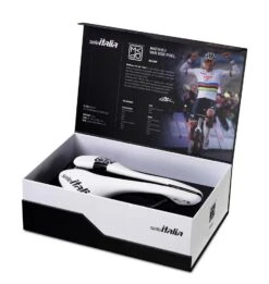 Sella Selle Italia Flite Boost Carbon Superflow MVDP Ltd Bianco/nero 145mm -Ricambi Bici Pro sella selle italia mvdp