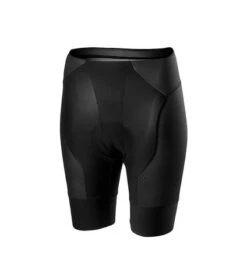 Castelli Pantaloni Corti Free Aerorace 4 Donna Rosso Corsa Nero