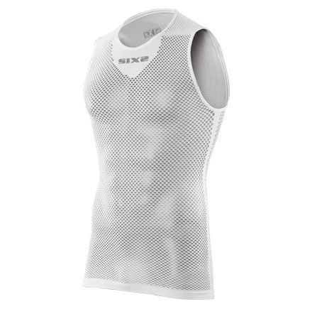 SIXS Smanicato A Rete Bianco One Size 3 SIXS Smanicato A Rete Bianco One Size