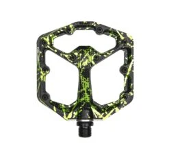 Pedali Crankbrothers Stamp 7 Splatter Verde Tg.S