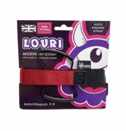 Huck Cinghia Enduro Strap + Borsa Keep It Dry Rosso