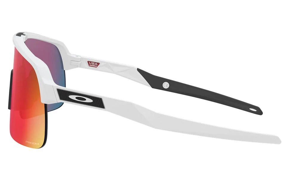 Oakley Sutro Lite Bianco Opaco Lenti Prizm Road 5 Oakley Sutro Lite Bianco Opaco Lenti Prizm Road - immagine 3