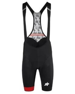 Assos Salopette Equipe Evo Nero/rosso -Ricambi Bici Pro t equipe evo salopette assos nero rosso