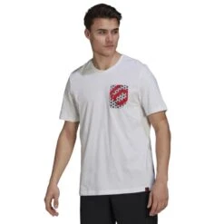Five Ten T-shirt Adidas Botb Bianco/rosso