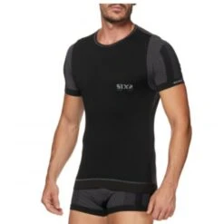 T-shirt Intima Sixs Windshell Nero Carbon -Ricambi Bici Pro t shirt intima sixs windshell nero carbon 3