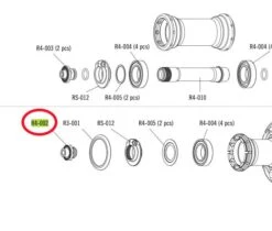 Fulcrum Coperchio Mozzo Posteriore