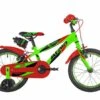 ATALA Teddy Boy 16'' 1v. Verde/rosso -Ricambi Bici Pro teddy