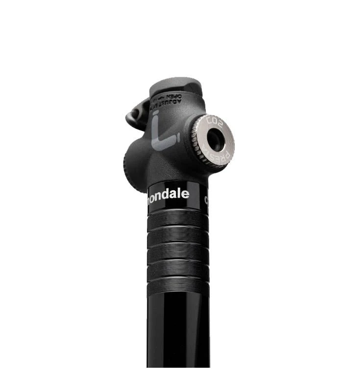 Mini Pompa Cannondale Co2 Road 100psi Nero 5 Mini Pompa Cannondale Co2 Road 100psi Nero - immagine 3