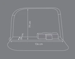 Evoc Borsa Bike Travel Bag Verde Tg.XL 320l 7 Evoc Borsa Bike Travel Bag Verde Tg.XL 320l -Ricambi Bici Pro travel bag xl misura interna