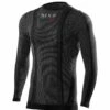 Maglia Intima A Girocollo Sixs Carbon Nero -Ricambi Bici Pro ts2 maglia intimo sixs manica lunga nero carbon
