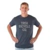 T-shirt Trek Bicycle Co Blu Scuro -Ricambi Bici Pro tshirt trek 1