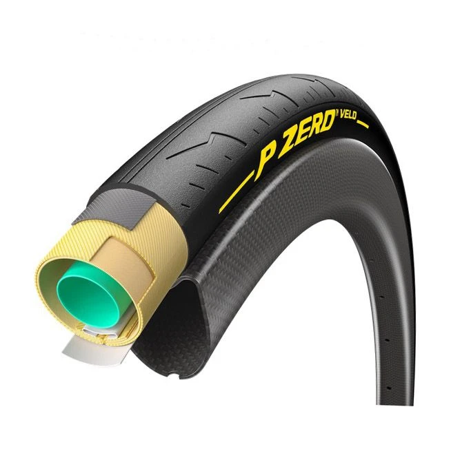 Pirelli Tubolare Pzero Velo 28-28'' Nero 3 Pirelli Tubolare Pzero Velo 28-28'' Nero