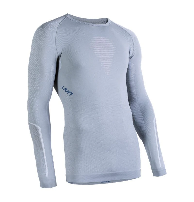 UYN Maglia Intima Manica Lunga Giro Collo Visyon Grigio 4 UYN Maglia Intima Manica Lunga Giro Collo Visyon Grigio - immagine 2