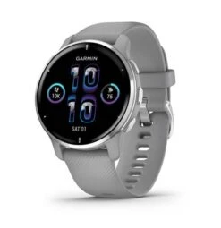 Garmin Venu 2 Plus Argento Cinturino Grigio