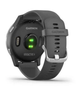 Garmin Vivoactive 4 Grigio Cinturino Grigio
